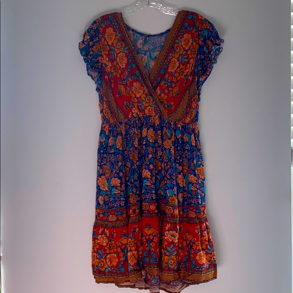 Multi-colored dress